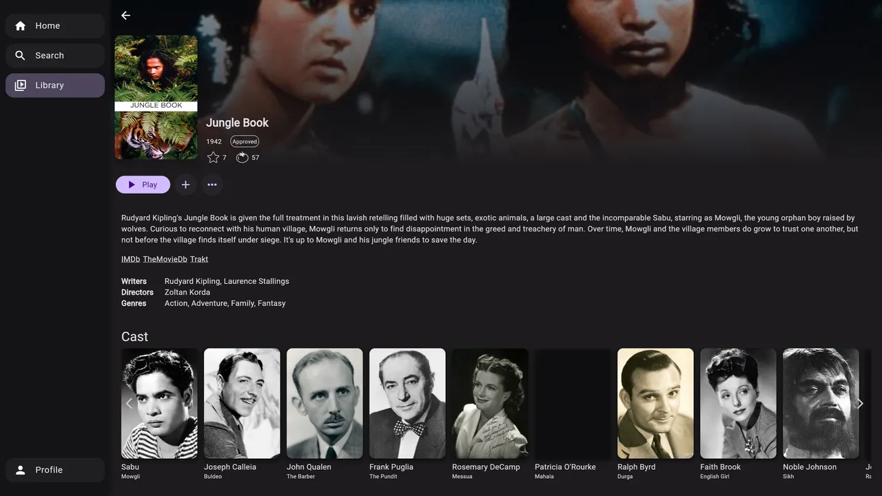 Jellyflix on desktop, screenshot 2