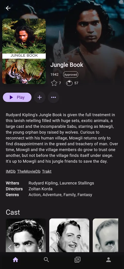 Jellyflix on mobile, screenshot 2
